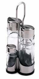 GALHETEIRO 4P LUXUS INOX
